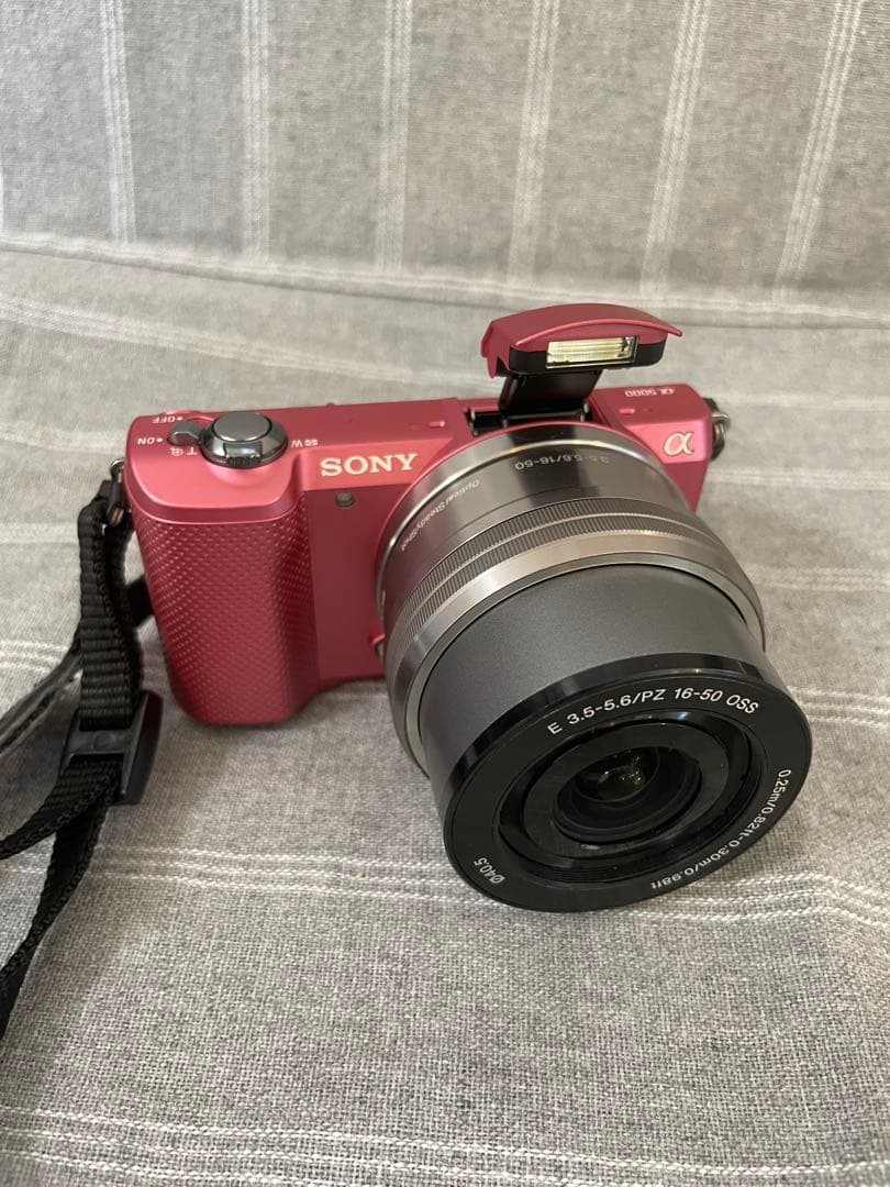 Sony α5000 ピンク ミラーレス一眼 カメラ