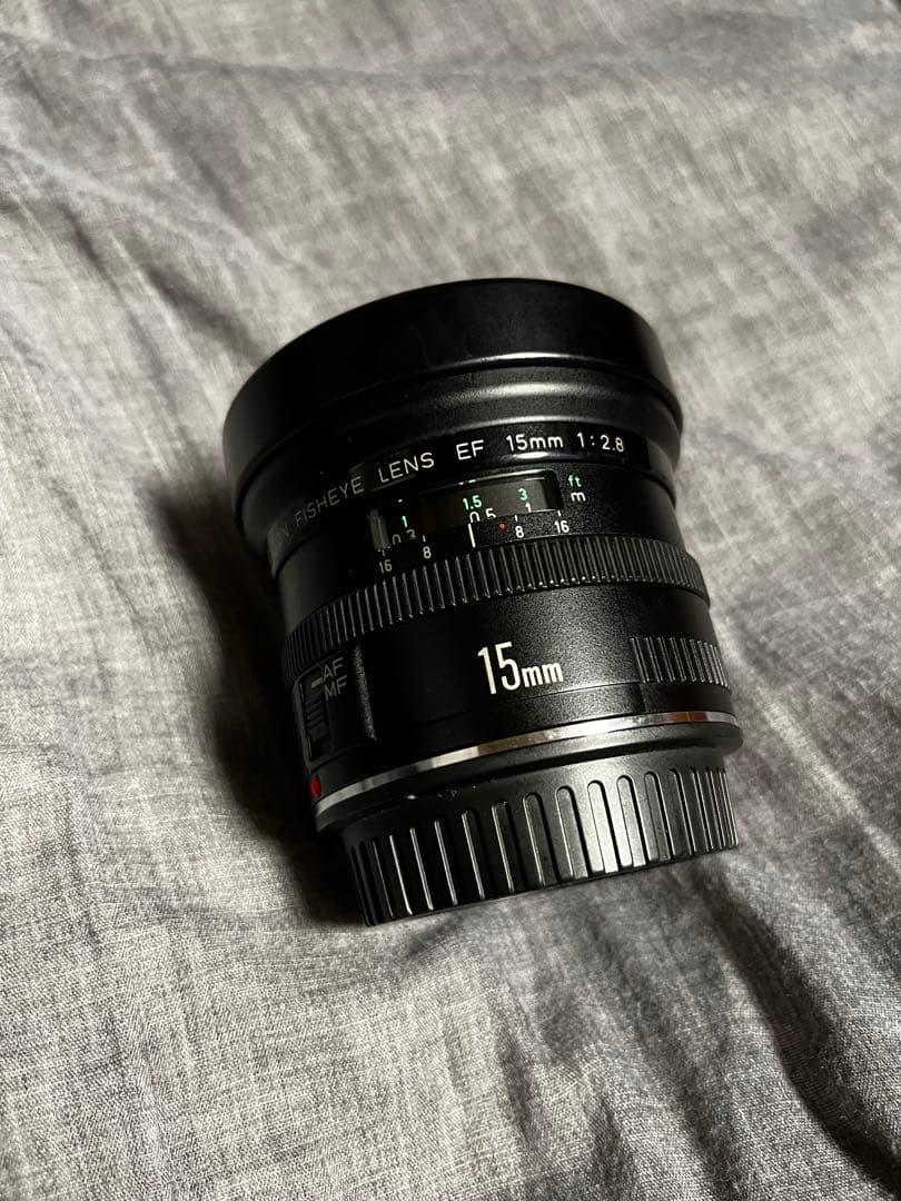 canon EF 15mm f2.8 fisheye 魚眼 単焦点