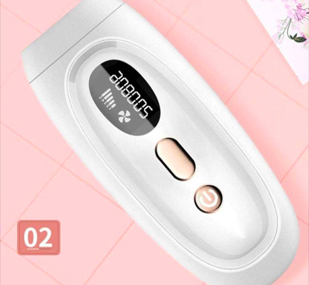 脱毛器インテリジェント誘導家庭用脱毛器女性シェービングデバイス電気脱毛器、白