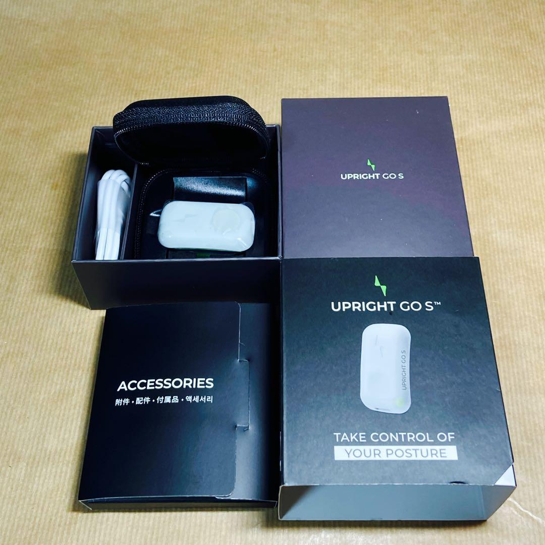UPRIGHT GO2 姿勢サポート スマホ連動 国内正規品 未使用・猫背 にも