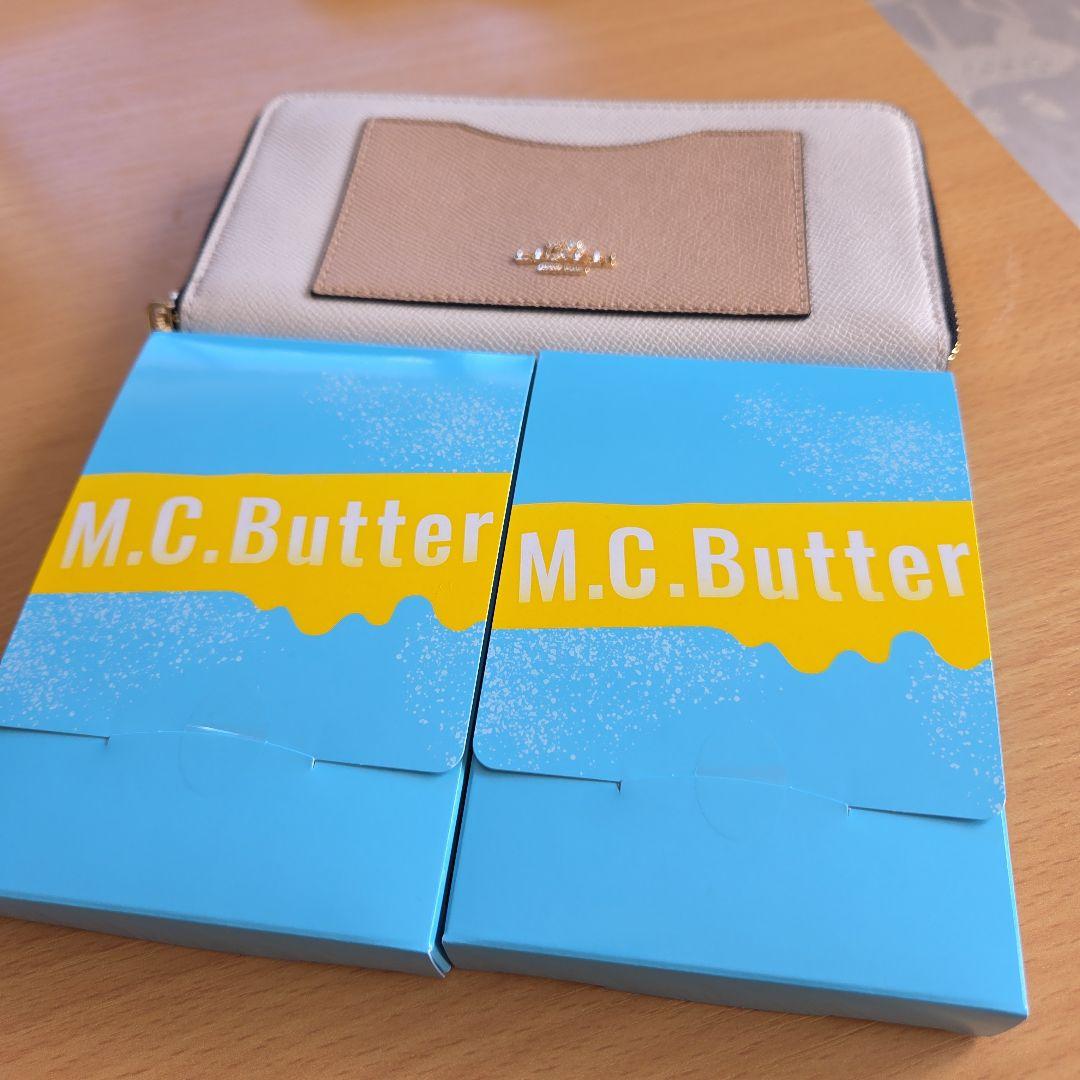 新品M.C.Butter 15本入り2箱、COACH長財布セット