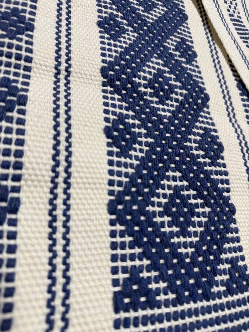 テーブルランナー 228×33cm ハンドメイド 一点もの メキシコ製 腰織物
