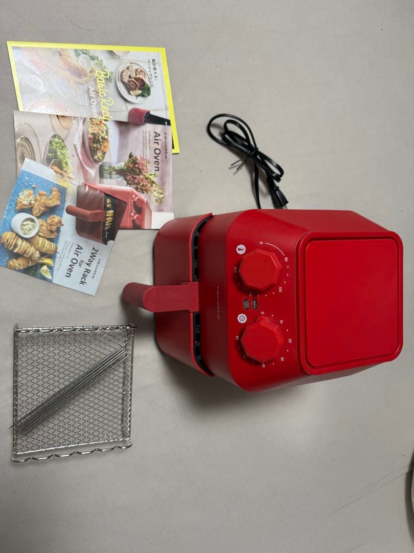 récolte エアーオーブン レッド