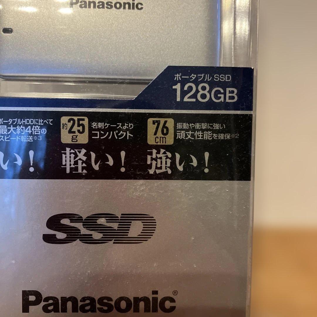 Panasonic ポータブルSSD 128GB RP-SUD128P3
