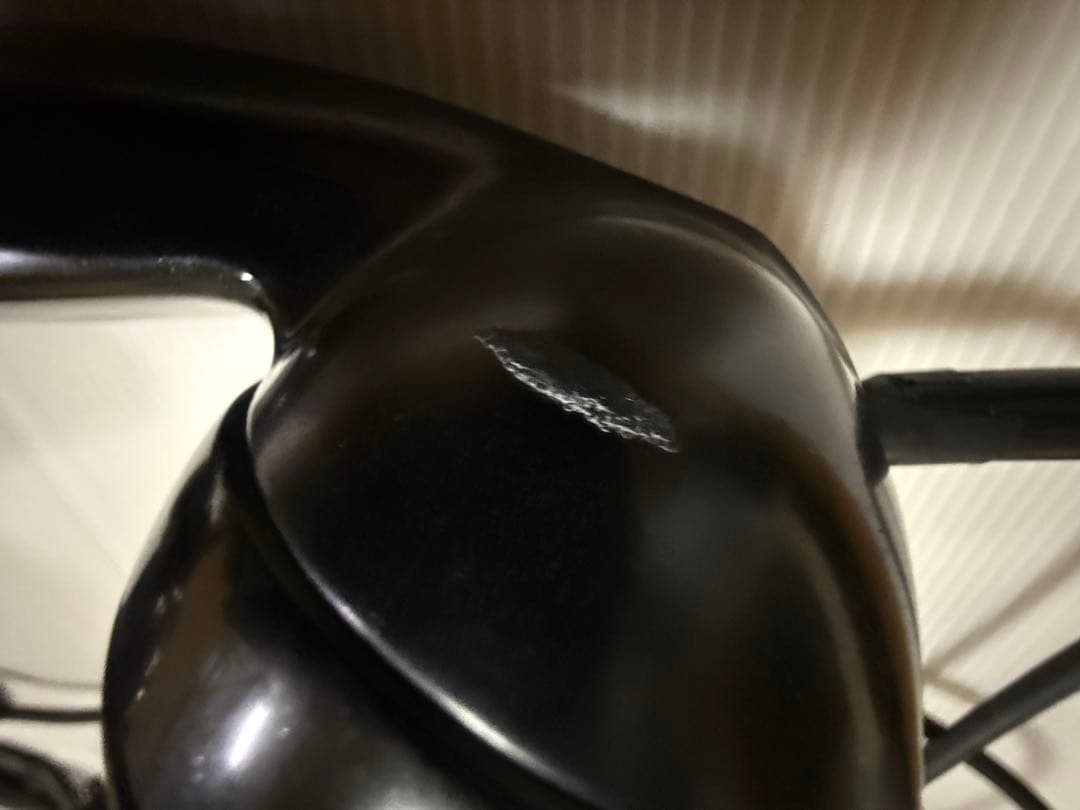 昭和レトロ 4号A型ダイヤル式電話 黒色 ※動作確認済み※