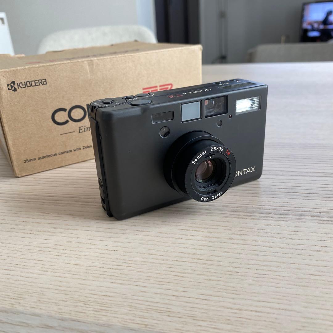 CONTAX T3 チタンブラック コンパクト フィルムカメラ