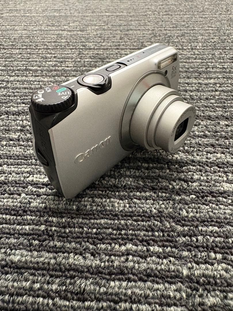 【美品】Canon PowerShot A3200IS シルバー コンデジ 純正