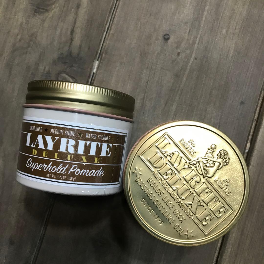 LAYRITE Deluxe Superhold Pomade120g2本セット