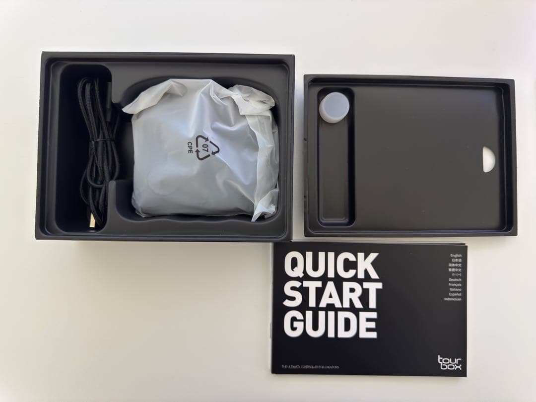TourBox NEOコントローラー ブラック