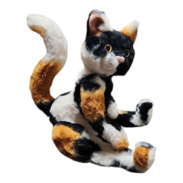 【オリジナル型紙ハンドメイド作品】三毛猫のスナックちゃん