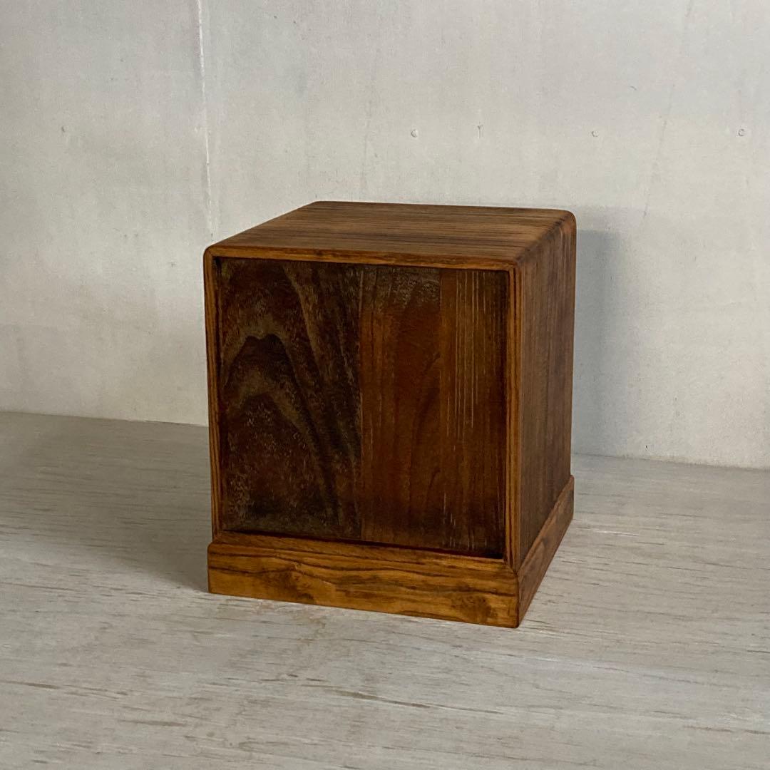 古い木製3杯 小引き出し 小物入れ 糸ケース 古家具 ディスプレイケース