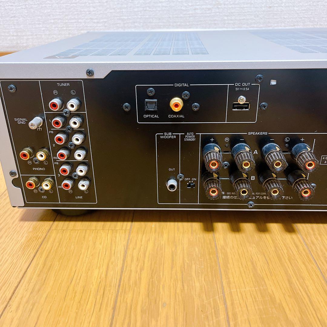美品 ヤマハ　A-S501（S）（シルバー） プリメインアンプ リモコン付