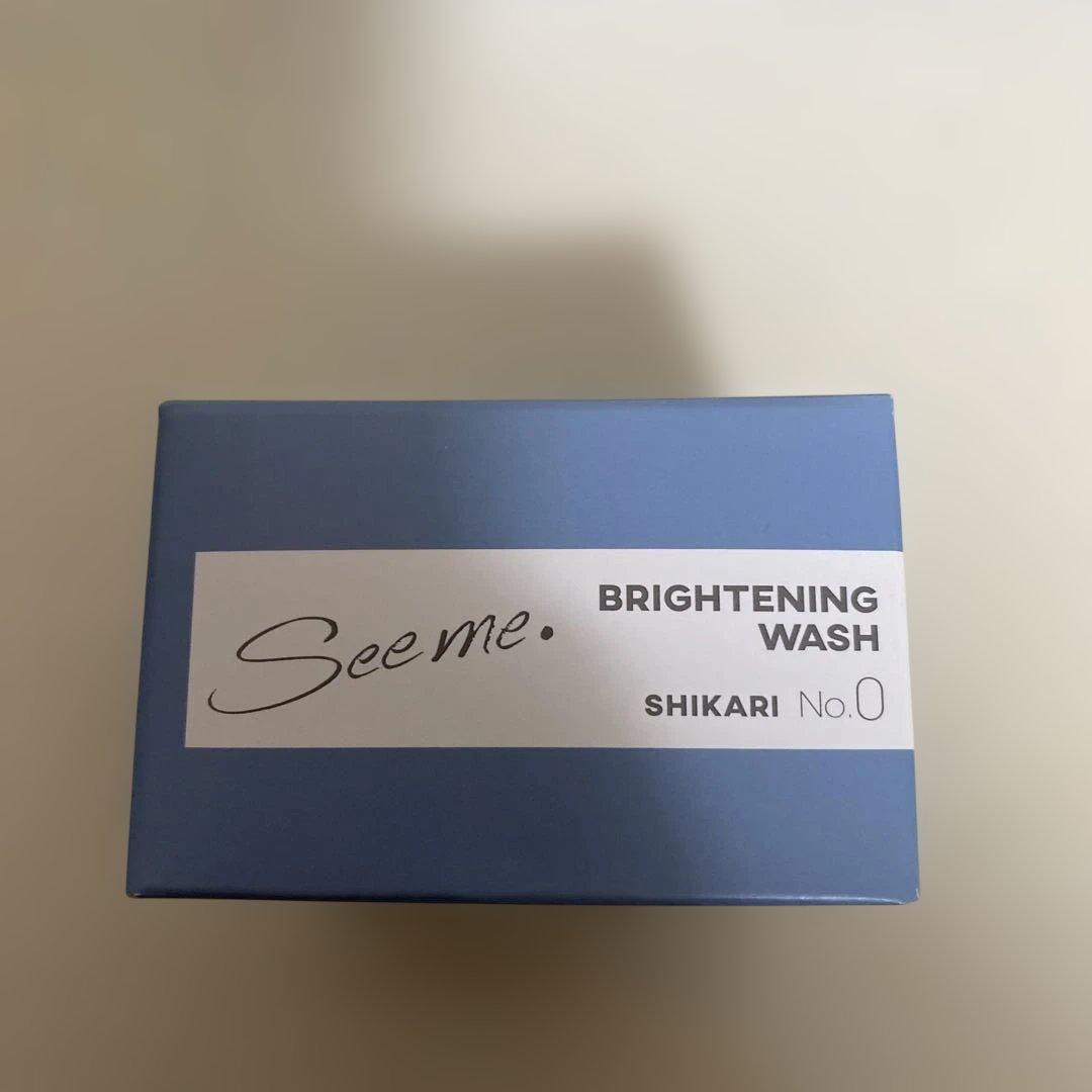 See me. BRIGHTENING WASH 7個