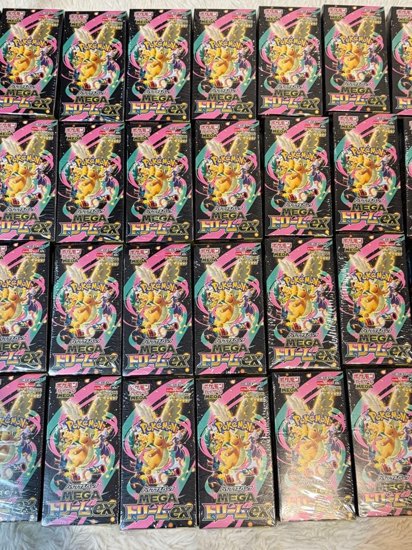 ポケモンカードMEGA ドリームex 30BOX シュリンク付き
