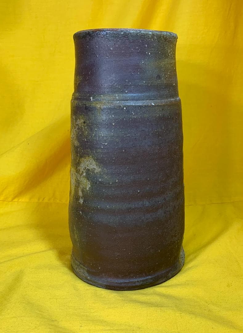 備前焼 武用 真造 花入 花器 陶器 工芸品 古美術 現状品!!
