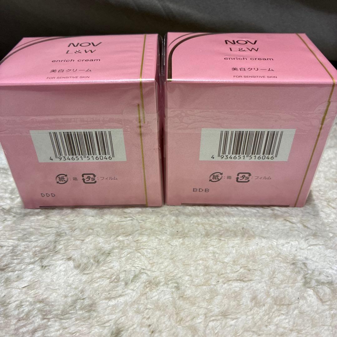 NOV L&W エンリッチクリーム 48g 2個セット(b29)