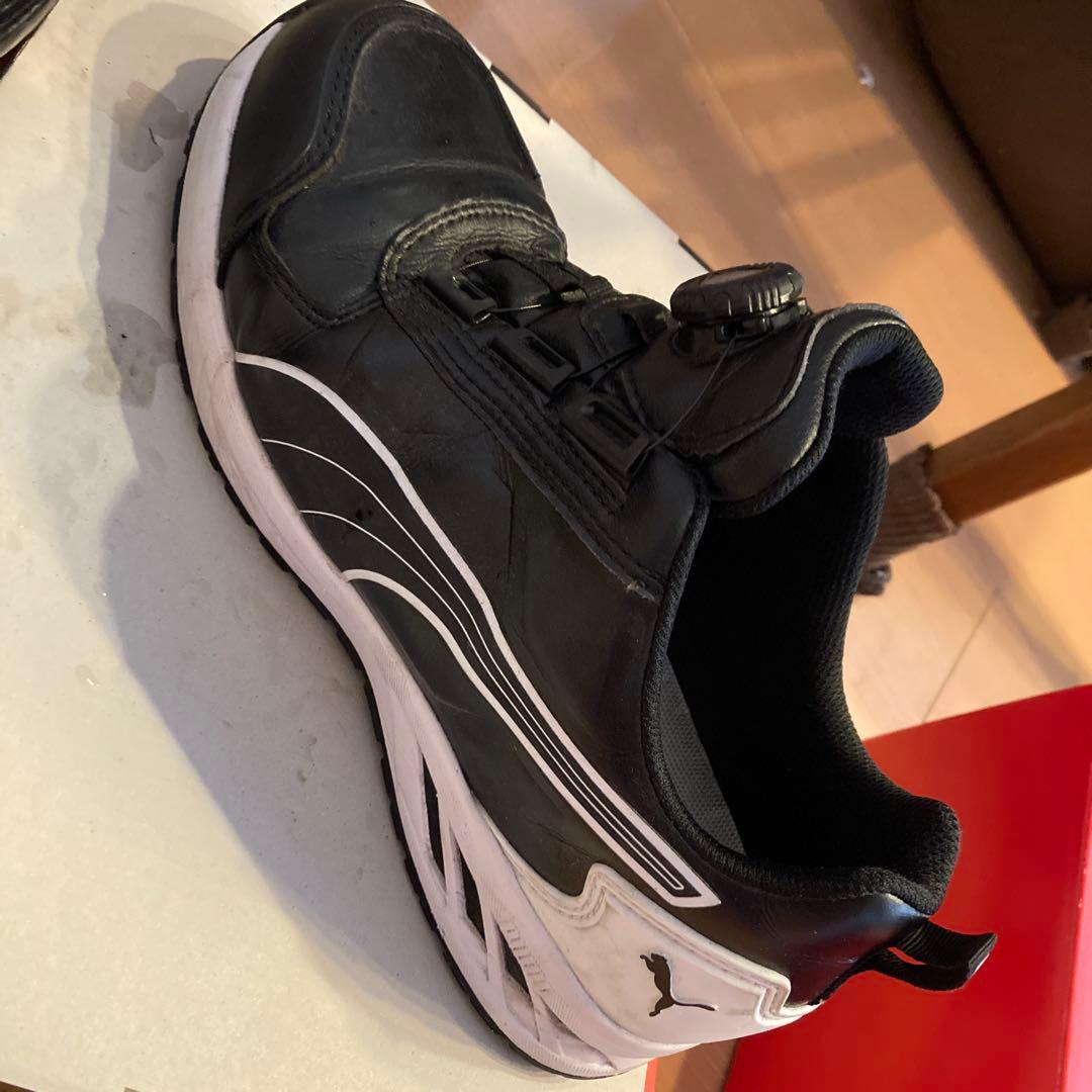 PUMA 安全靴 ライダー2.0 ブラック ディスク ロー no64.247