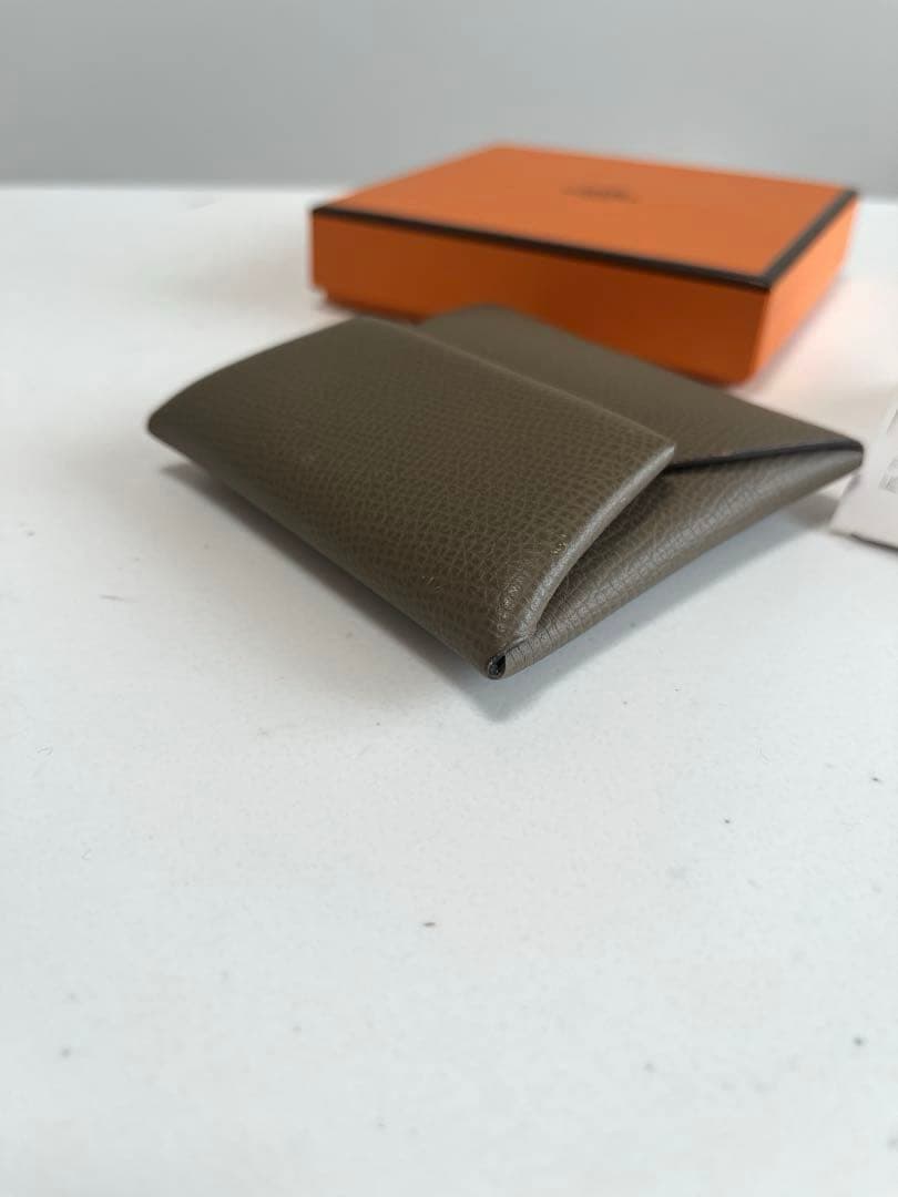 最終お値下げ　美品　HERMES エルメス　バスティア　ケース　エトゥープ