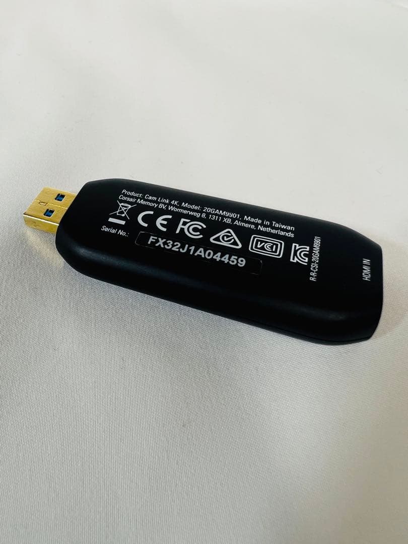 Elgato エルガト Cam Link 4K 管理：#PC003