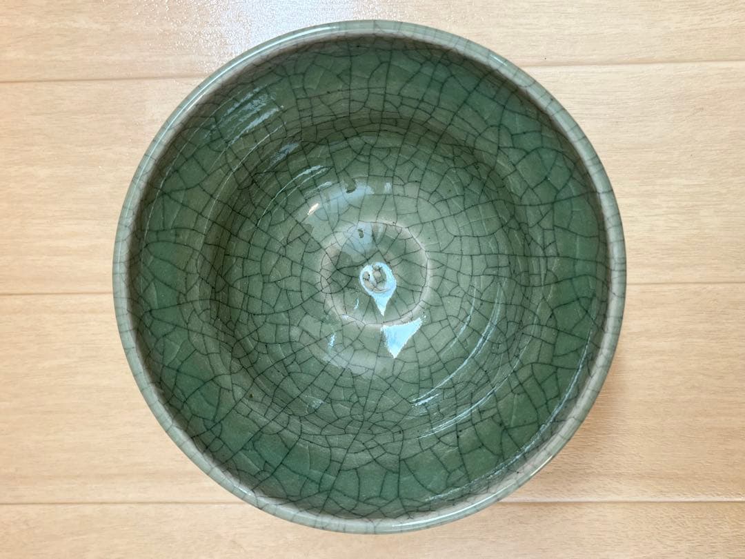 相馬焼 俊峰作 茶碗 未使用 木箱・しおり・風呂敷付 抹茶茶碗 伝統工芸