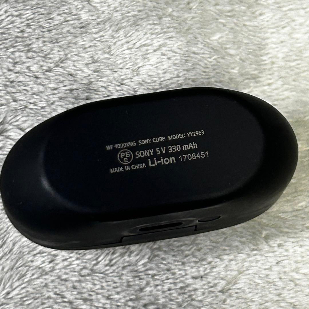 【純正品】SONY WF-1000XM5 充電ケースのみ ブラック ブラック