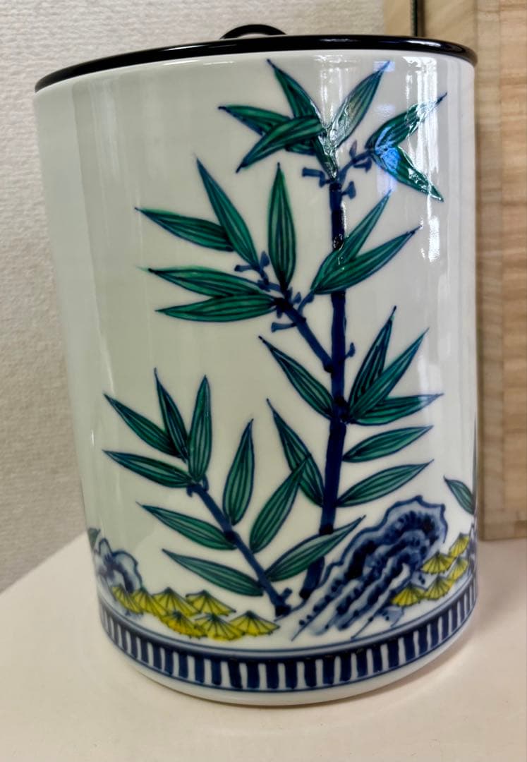 色絵　岩竹　水差し★最終お値下げ★