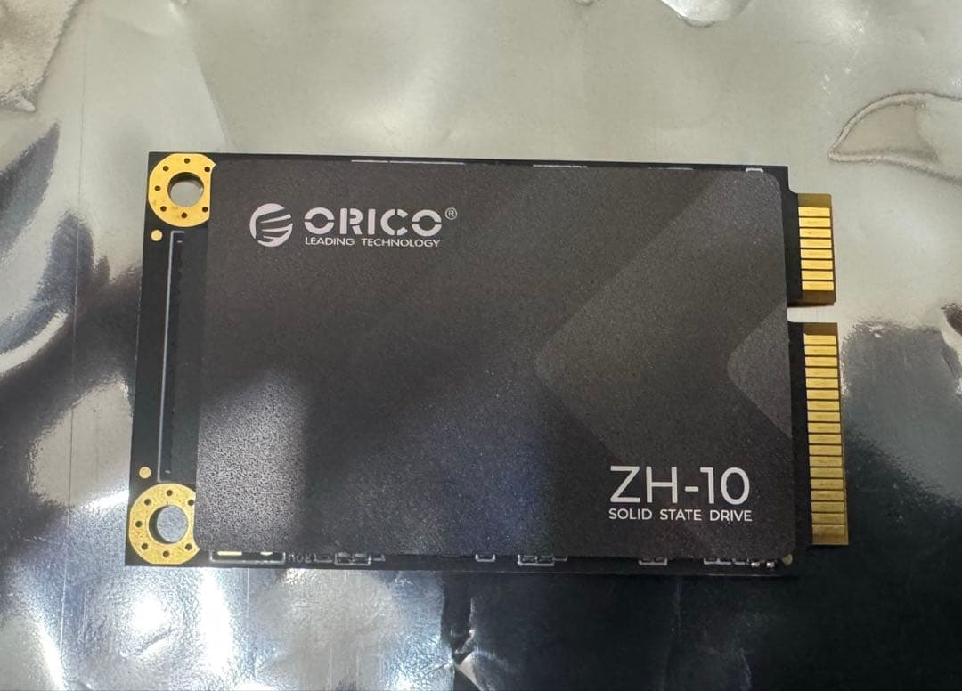 【使用時間 41時間】mSATA SSD 1TB ORICO ZH-10