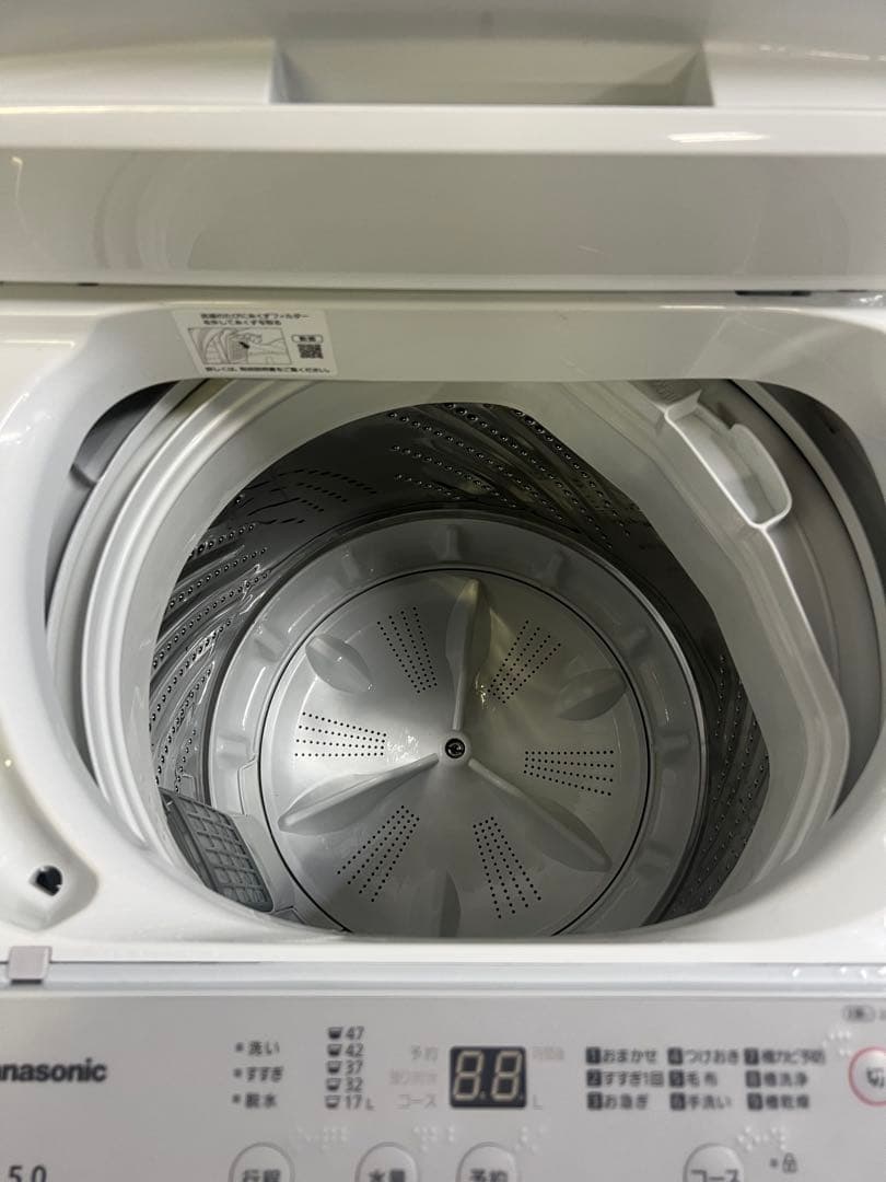 【分解洗浄】Panasonic NA-F5B1 2023年製 洗濯5kg