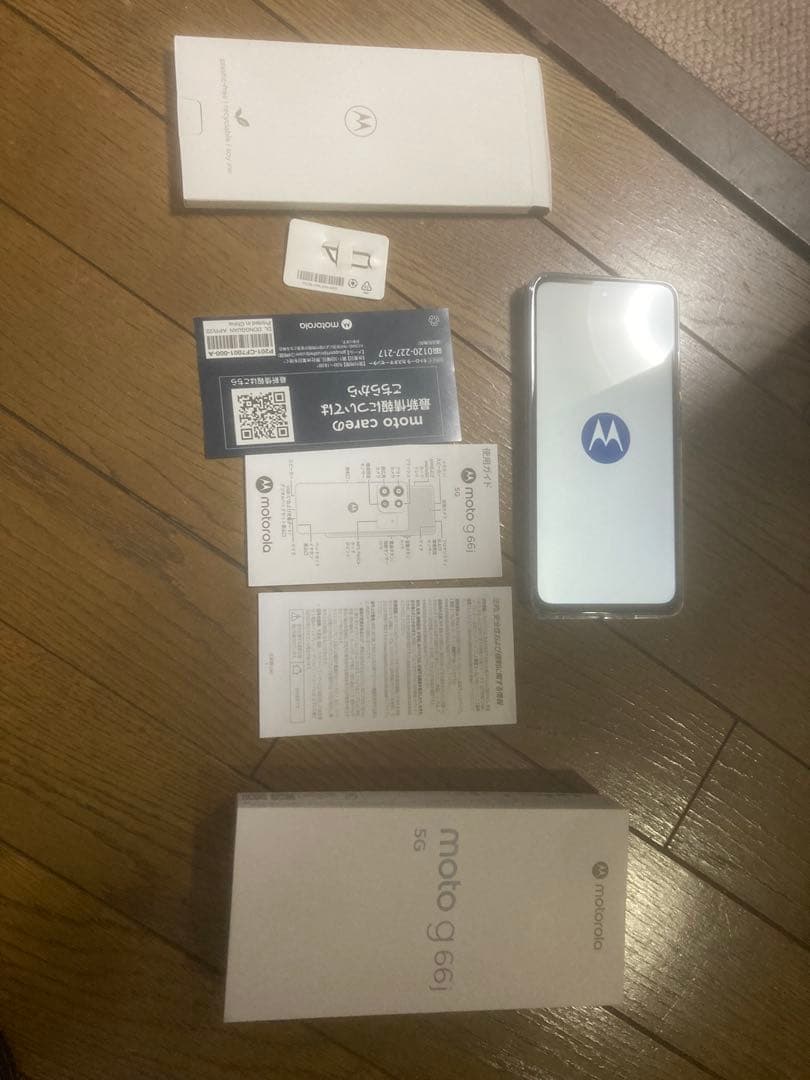 motorola moto g66j ブラック 本体 SIMフリー