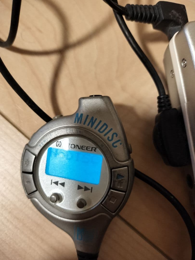 PIONEER ポータブルMDレコーダー PMD-R3-S 現状品