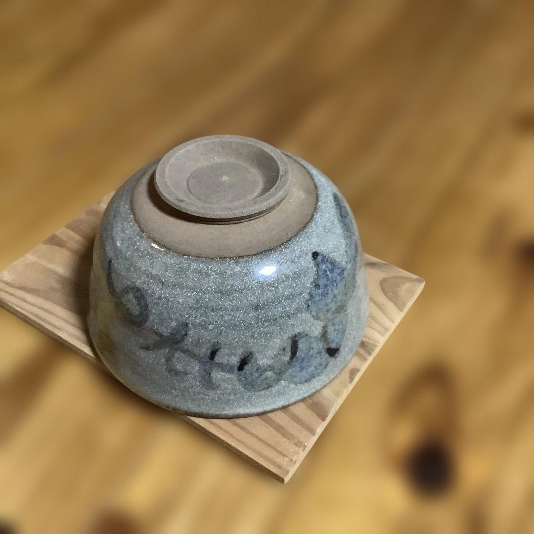 茶道具セット 花模様の茶碗付き