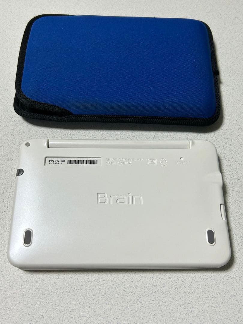 SHARP カラ―電子辞書 Brain PW-H7800（ホワイト系）