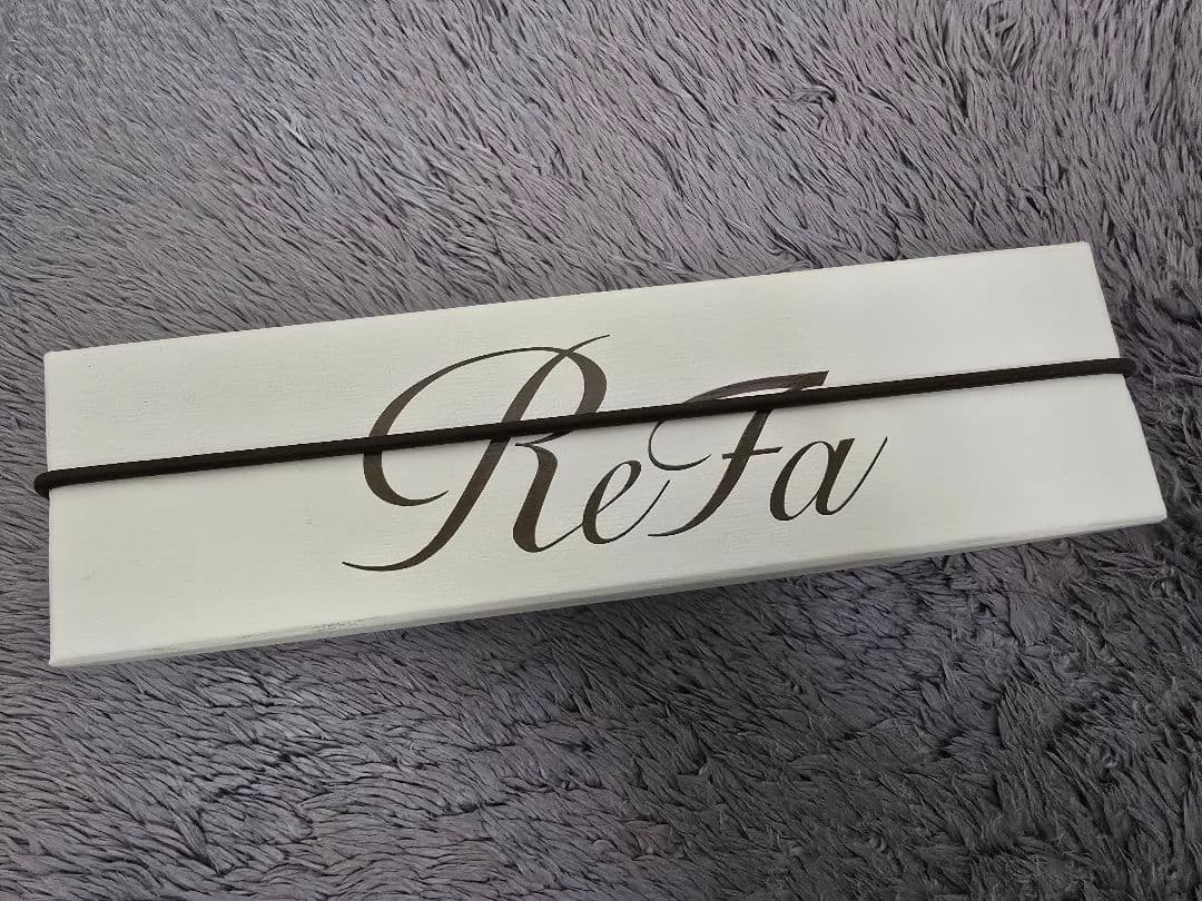 ReFa フィンガー ヘアアイロン ブラック 充電ケーブル付き