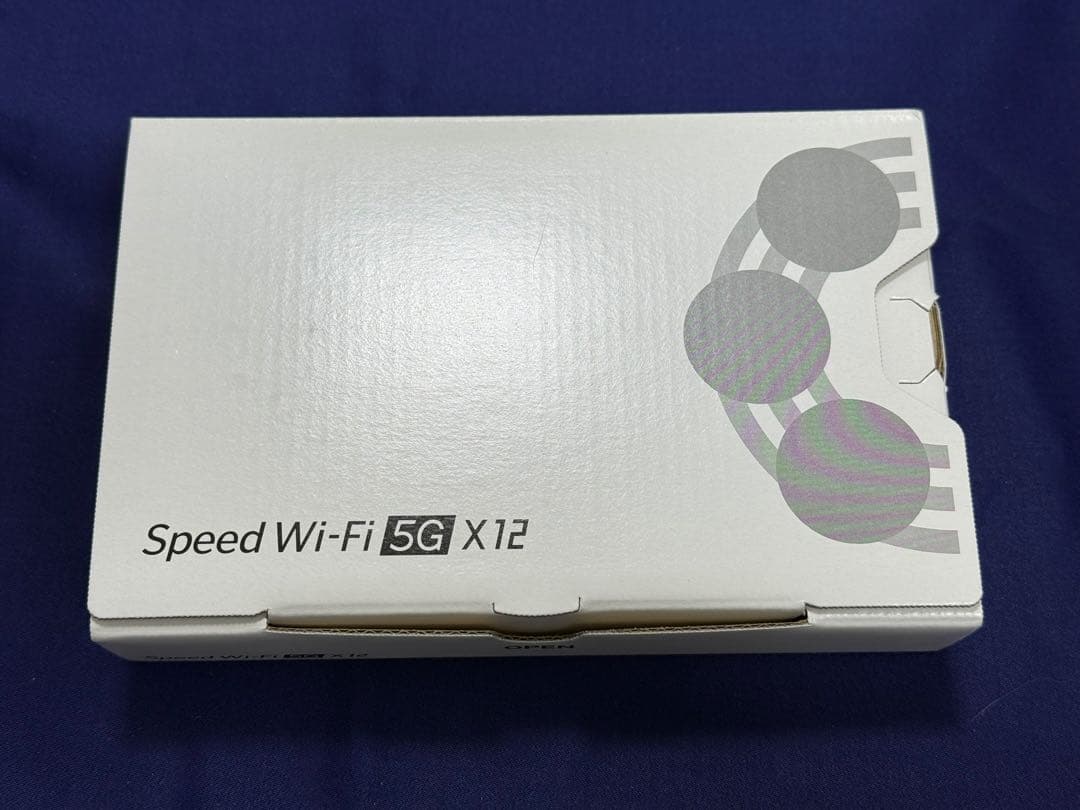 Speed Wi-Fi 5G X12 モバイルルーター【中古】