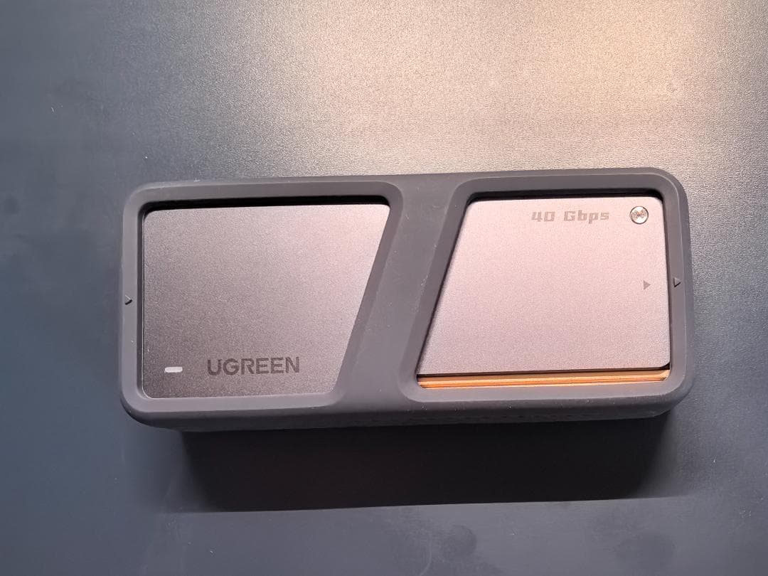 UGREEN M.2 SSD 外付けケース 【USB4 40Gbps】