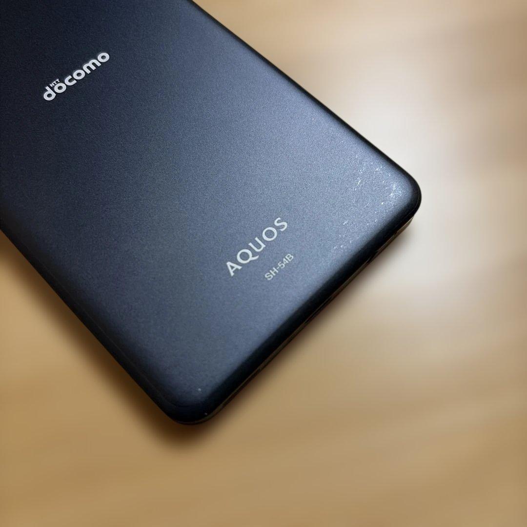 AQUOS SH-54B docomo ブルー 本体のみ SIMフリー①