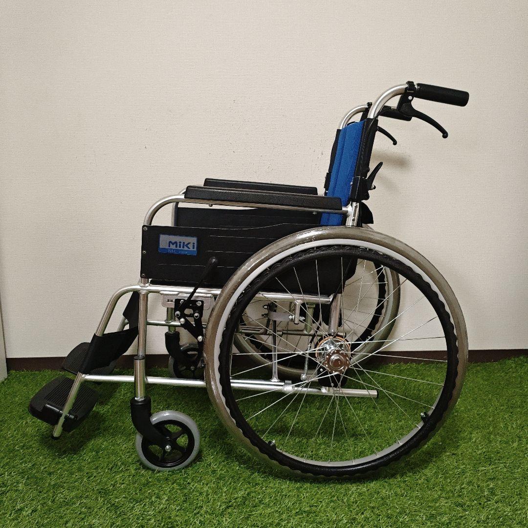 ミキ 自走式 車椅子 ノーパンクタイヤ BAL-1