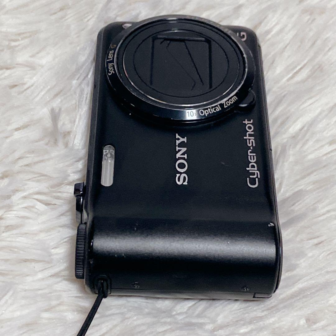 【美品】 SONY ソニー DSC-HX5 デジタルカメラ コンデジ 黒