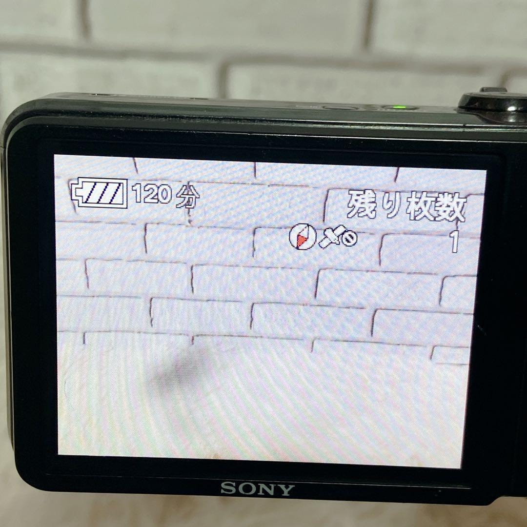 【美品】 SONY ソニー DSC-HX5 デジタルカメラ コンデジ 黒