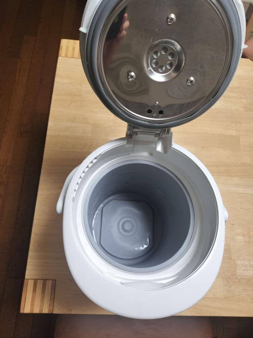 【最終値下げ・クエン酸洗浄済】象印 EE-RN50 ホワイト　スチーム式加湿器