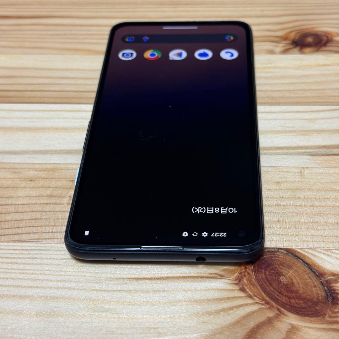 Google Pixel 4a ブラック 本体5115