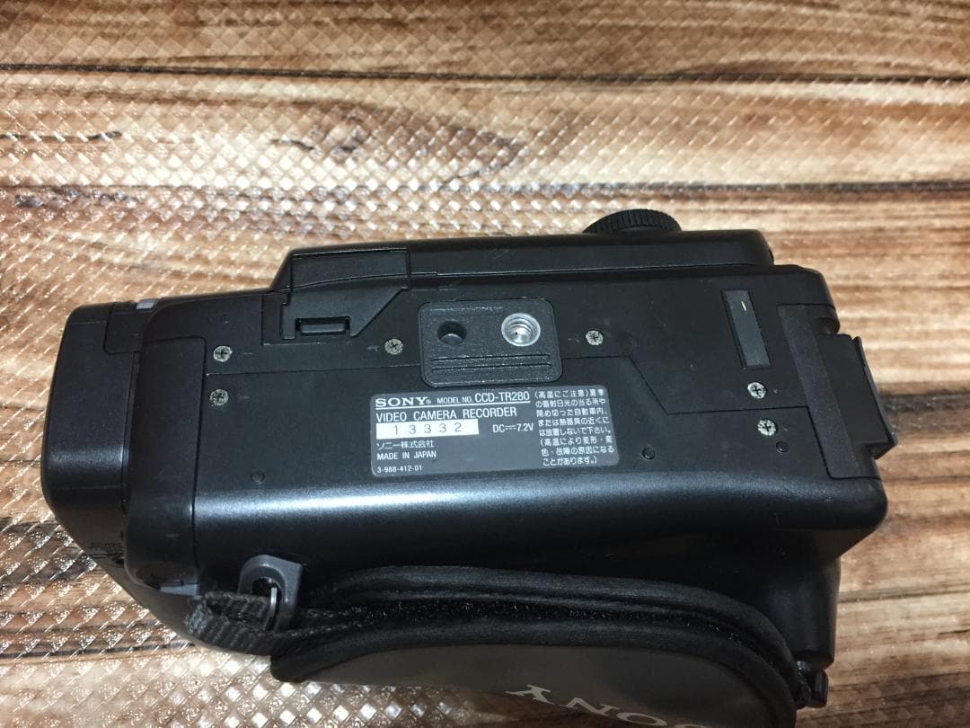 撮影再生ダビングOK　美品　SONY　CCD-TR280　付属品有　XR・Hi8