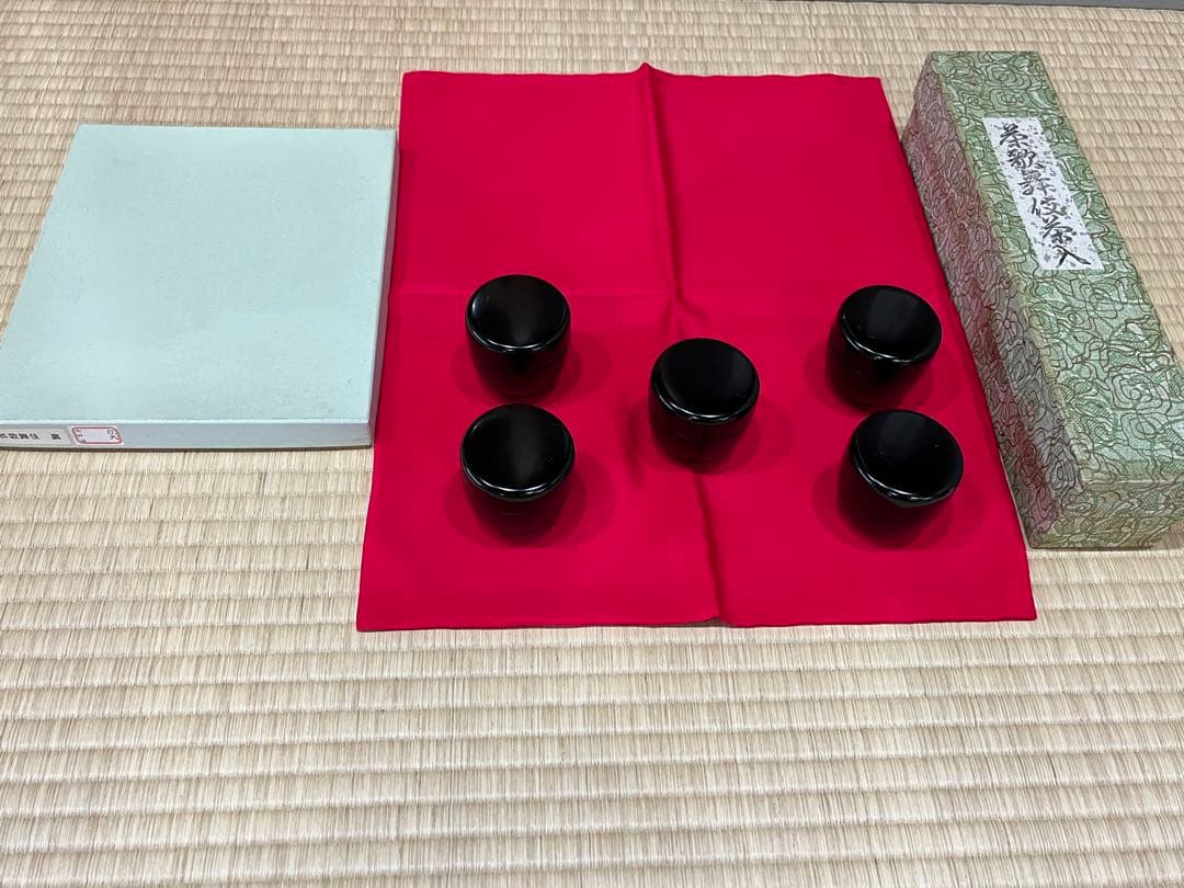 香盆セット　且座　七事式 茶歌舞伎