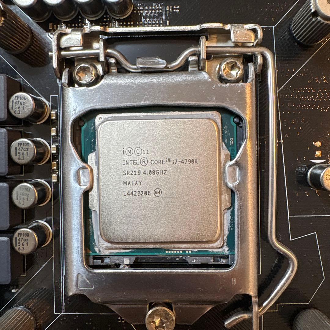 マザーボード Intel Core i7-4790K + ASUS Z97-PRO GAMER