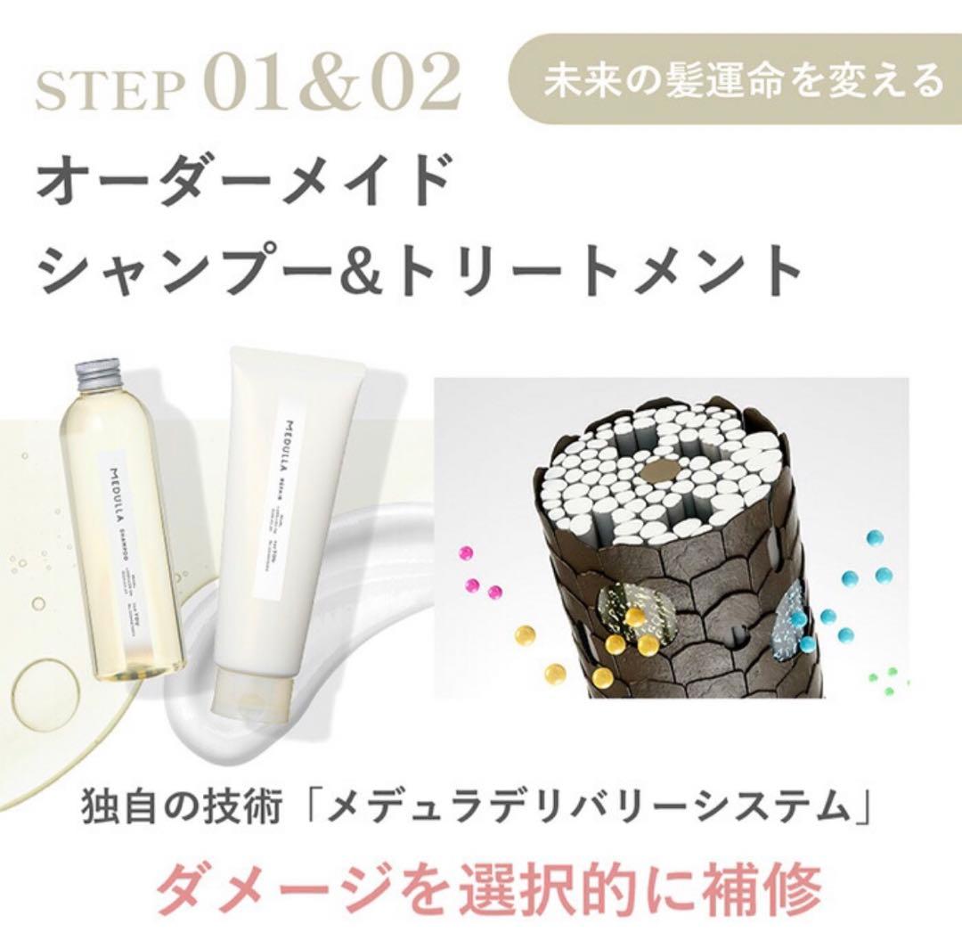 シャンプー　トリートメント　MEDULLA メデュラ　フラワー　ヘアケア　さら