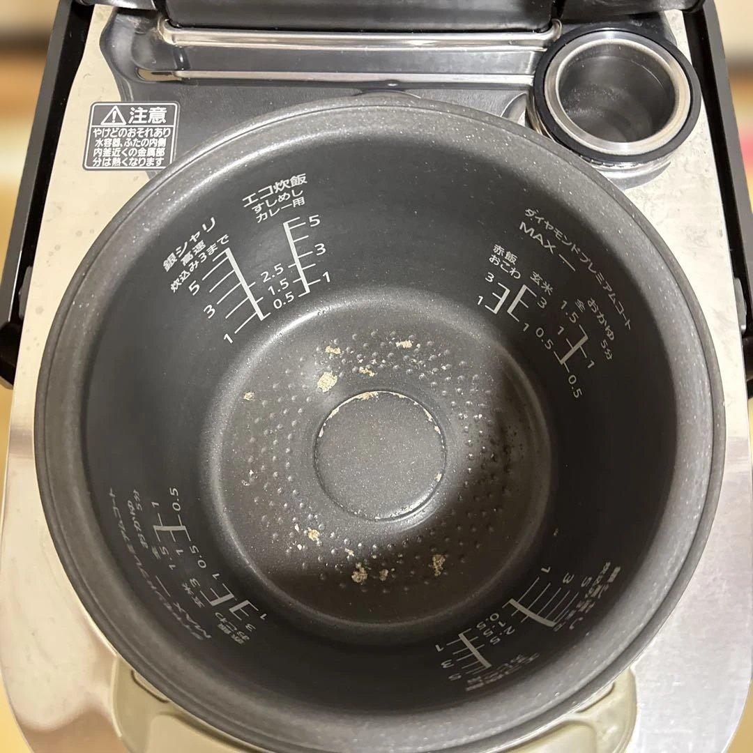 パナソニックIHジャー炊飯器 SR-VSX101 2021年製プラック