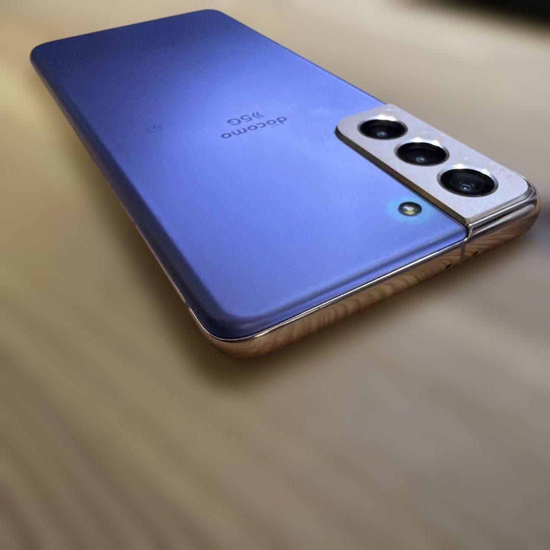 GalaxyS21　SC-51B　docomo ギャラクシー　画面割れあり