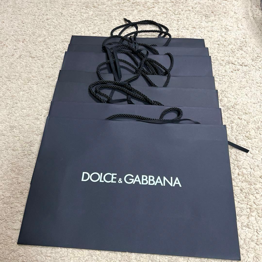 DOLCE&GABBANA　ドルガバ　ショッパー　白　黒　まとめ売り