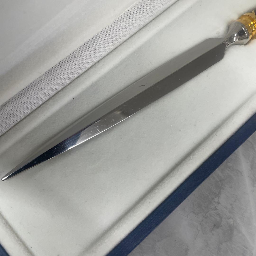 ダマスキーノ クレダン（Credan sa）社製高級ペーパーナイフ 24金未使用