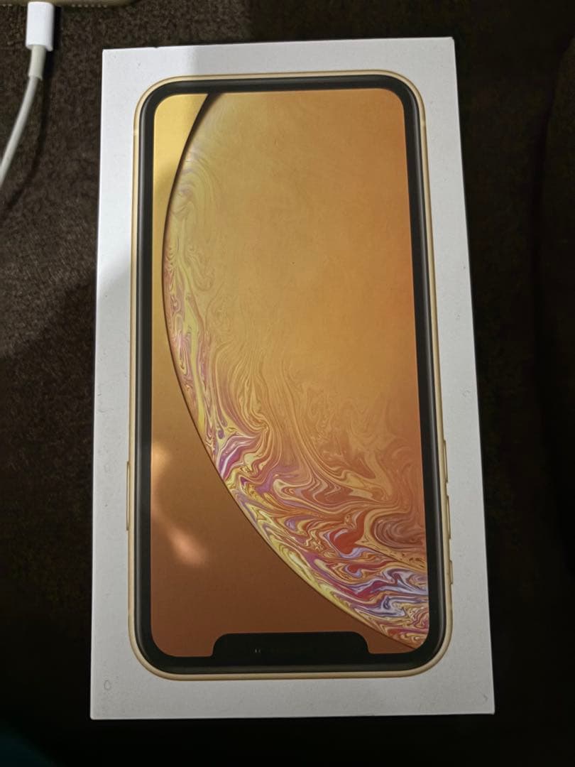【ジャンク】iPhone XR イエロー　充電ケーブル接続不良